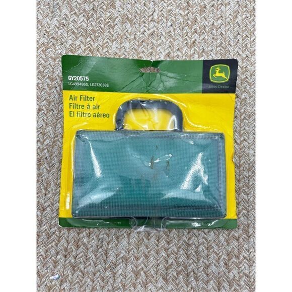 JOHN DEERE Air Filter Kit GY20575 125 135 155C 140 150 + SCOTTS L2048 L2548 + - Picture 1 of 2